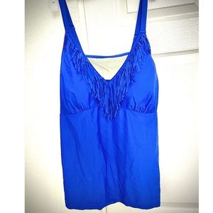 Lane Bryant no-wire Cacique tankini swim top 26